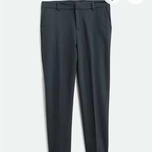 Liverpool Kelsey Straight Trouser in Navy/Gray Size 16W Inseam 29 inches